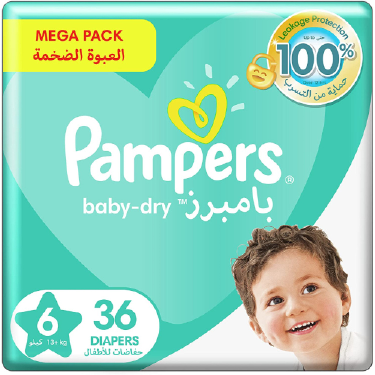 بامبرز سعودي رقم 6 *36 