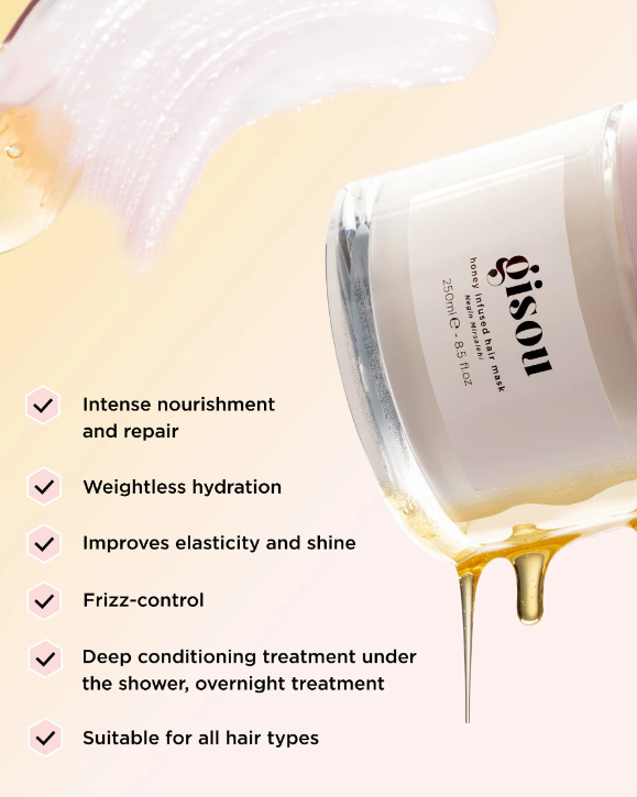 Gisou, Hair Mask Travel Size
