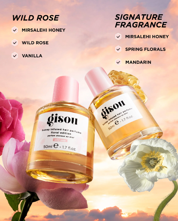 Gisou, Hair Perfume Wild Rose