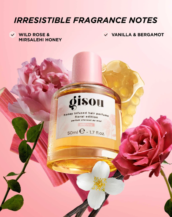 Gisou, Hair Perfume Wild Rose