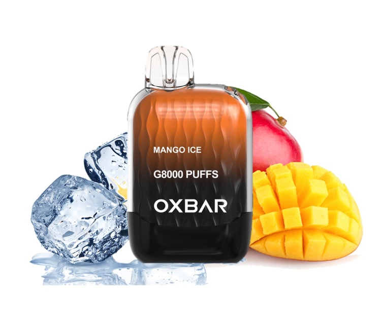 OXBAR - Mango Ice -  8000 Puff - Rechargeable Disposable Vape 