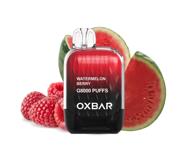 OXBAR - Watermelon Berry  -  8000 Puff - Rechargeable Disposable Vape 