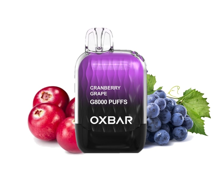 OXBAR - Cranberry Grape -  8000 Puff - Rechargeable Disposable Vape 