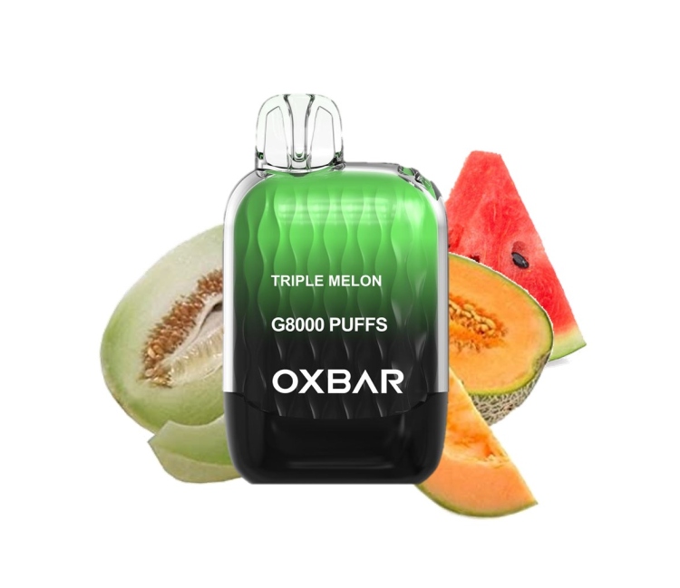 OXBAR - Triple Melon -  8000 Puff - Rechargeable Disposable Vape 