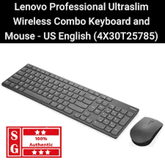 LENOVO KN102 PROFESSIONAL WIRELESS KEYBOARD AND MOUSE COMBO