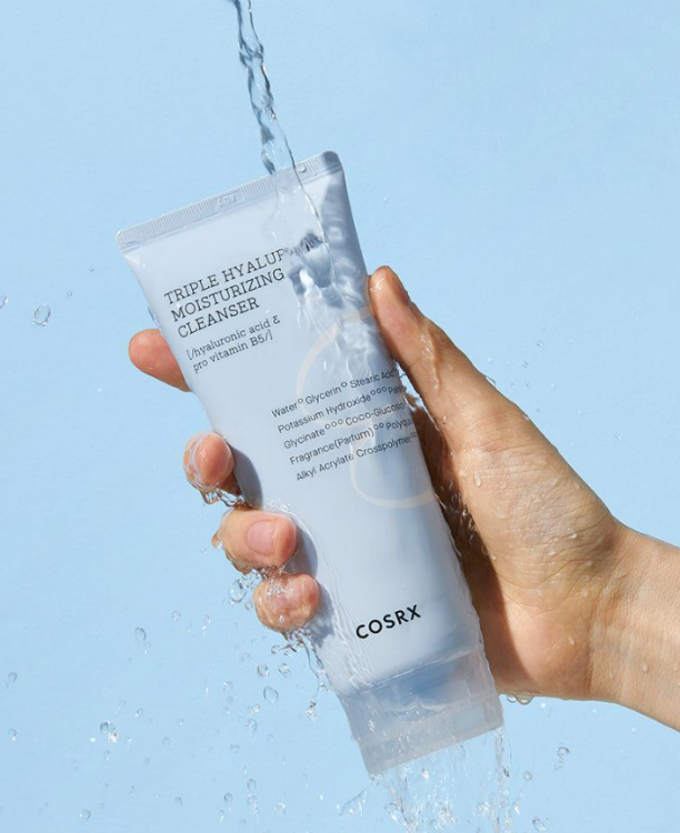 Cosrx, Hydrium Triple Hyaluronic Moisturizing Cleanser