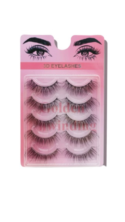 3D Eyelashes -5 Pairs