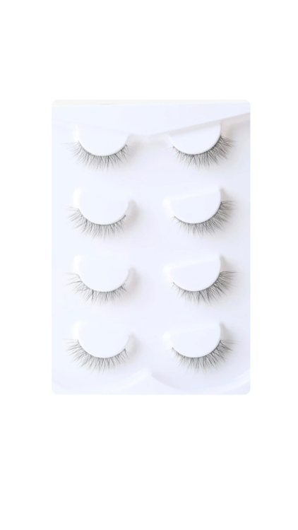 Simple False Lashes - 4 Pairs