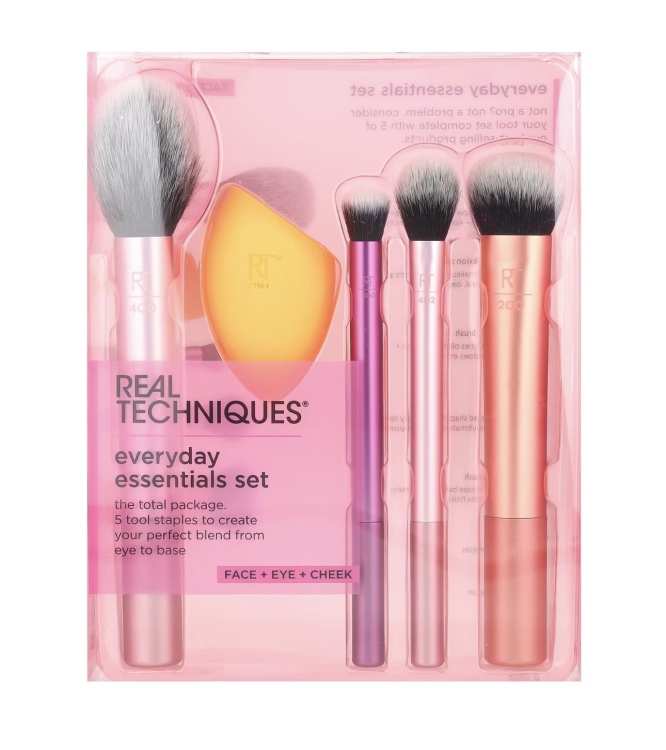 Everyday Essentials Set, Face + Eye + Cheek , 5 Pieces