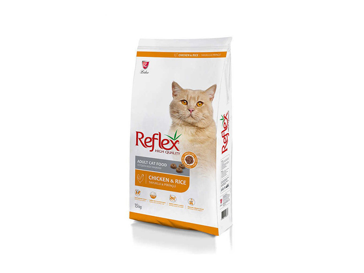 Reflex Adult Cat Food with Chicken and Rice