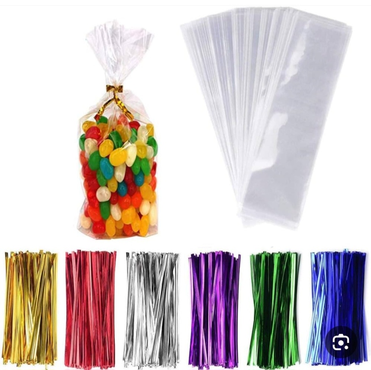 اكياس ربط مع سلك 14×7 عدد 100