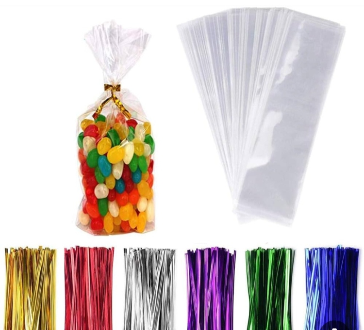 اكياس ربط مع سلك 14×7 عدد 100