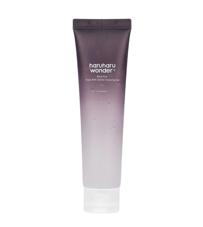 Haruharu Wonder Black Rice Triple AHA Gentle Cleansing Gel