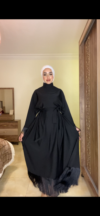 عبابة داليا باللون الاسود