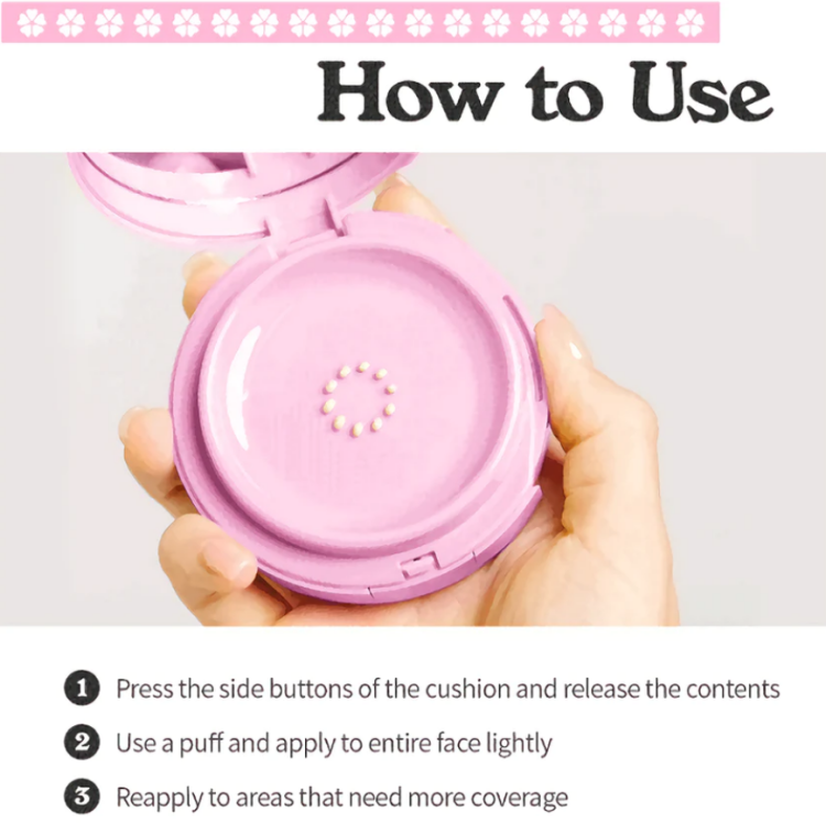 UNLEASHIA, Don't Touch Glass Pink Cushion