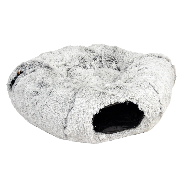 Snug cat tunnel and donut bed