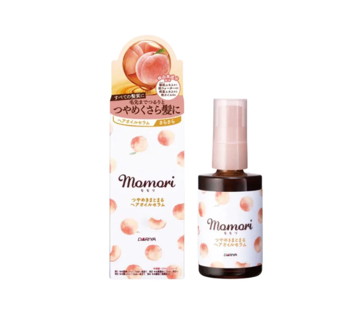 DARIYA, Momori Peach Glossy Hair Oil Serum