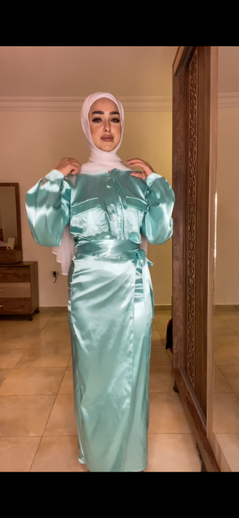 طقم"الساتان" 