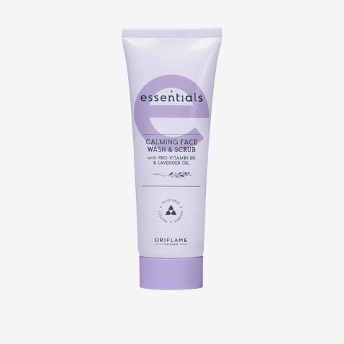  75ML.ESSENTIALS Calming Face Wash & Scrub with Pro-Vitami 42975
