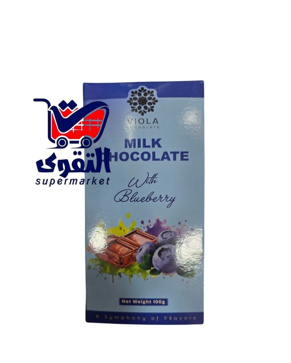 فيولا شوكولاتة الواح فروت100غ