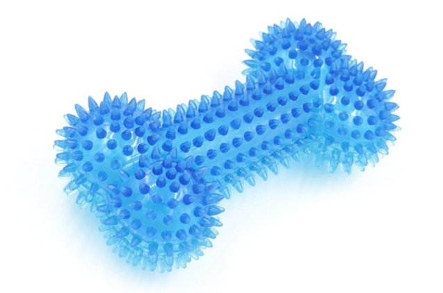 Small dog teeth toy bone shape