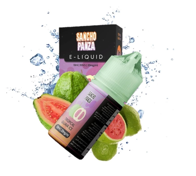 Sancho Panza Tropical Guava Ice - SaltNic  Vape Juice 