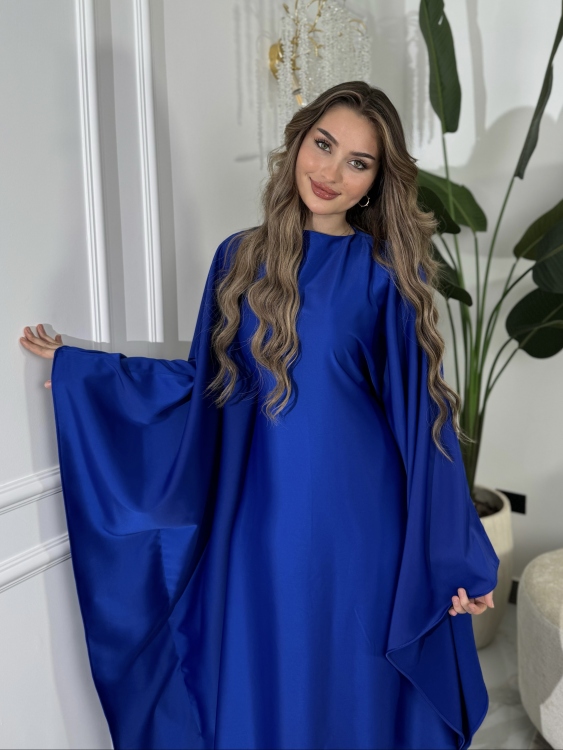 جلابية ملاك (حجز)Batwing Sleeve Long Dress