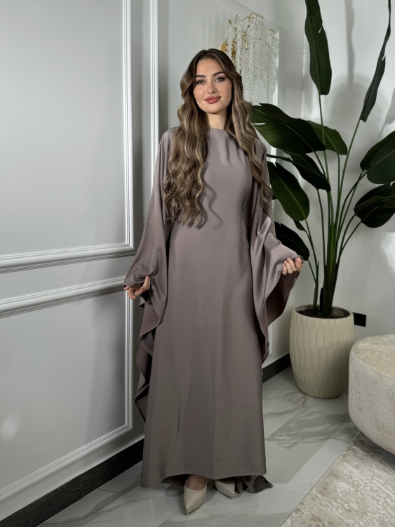 جلابية ملاك )Batwing Sleeve Long Dress