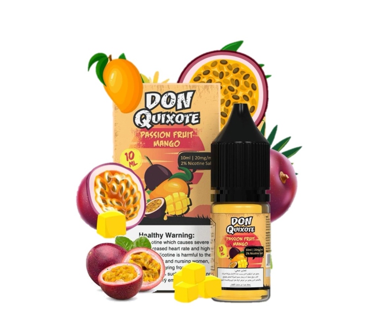 Don Quixote - Passionfruit Mango - SaltNic - Vape Juice 