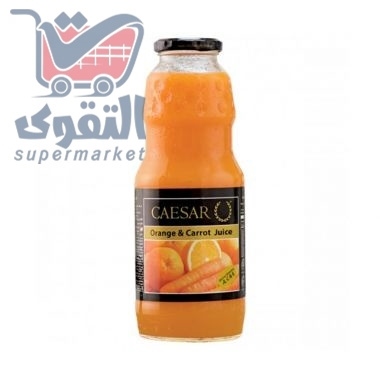 سيزر شراب برتقال وجزر 1 لتر