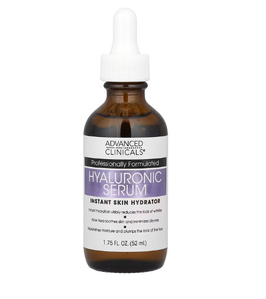 Advanced Clinicals, Hyaluronic Acid Hydrating Face Serum