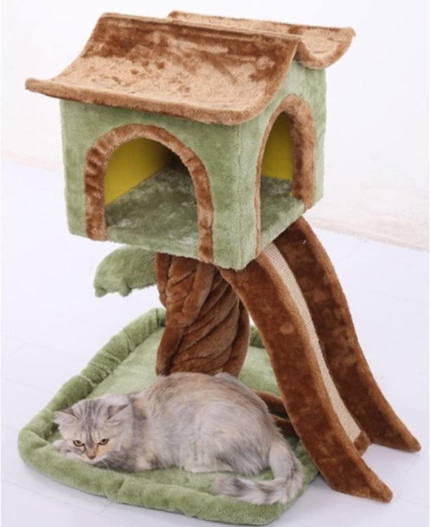 Tree House Pet Accessories, with Cat House