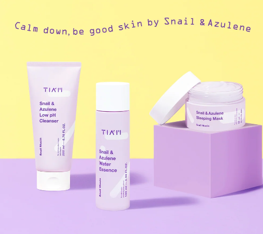 TIA'M, Snail & Azulene Low pH Cleanser