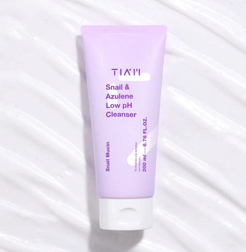 TIA'M, Snail & Azulene Low pH Cleanser
