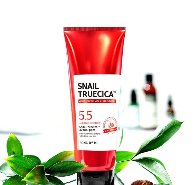 SOME BY MI, Snail Truecica Miracle Repair Low pH Gel Cleanser