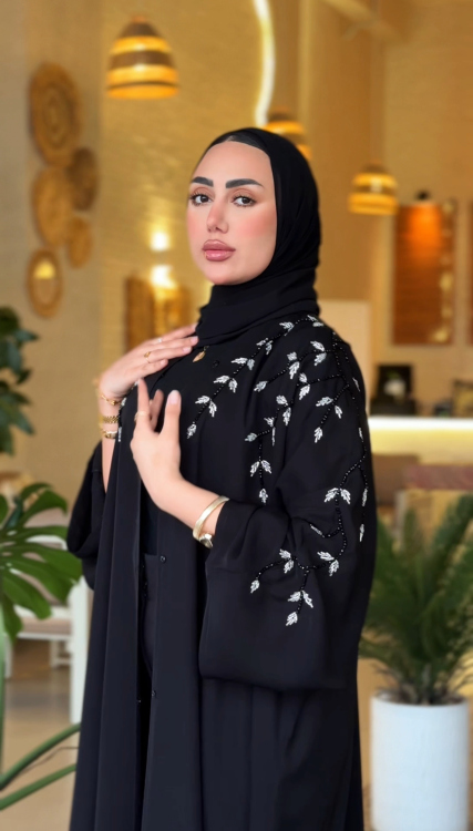 عباية شك اوراق الشجر 