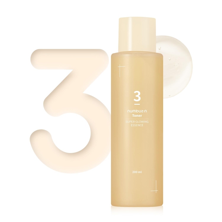 Numbuzin No. 3 Super Glowing Essence Toner