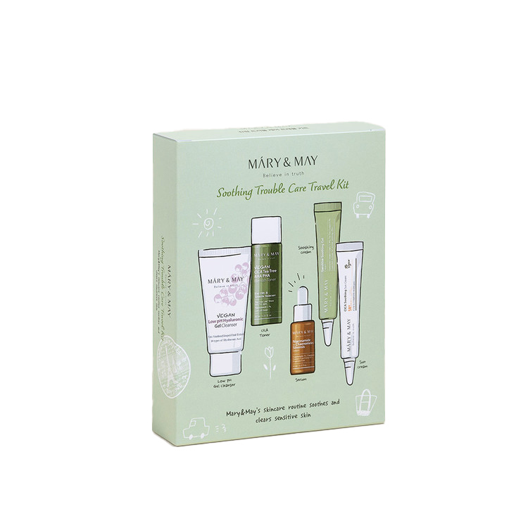 Mary&May, Soothing Trouble Care Travel Kit
