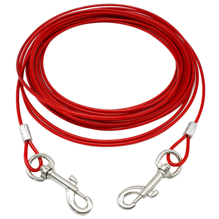 Tie-Out Cable/Leash for Dogs up to 57 Kg, 30 Feet