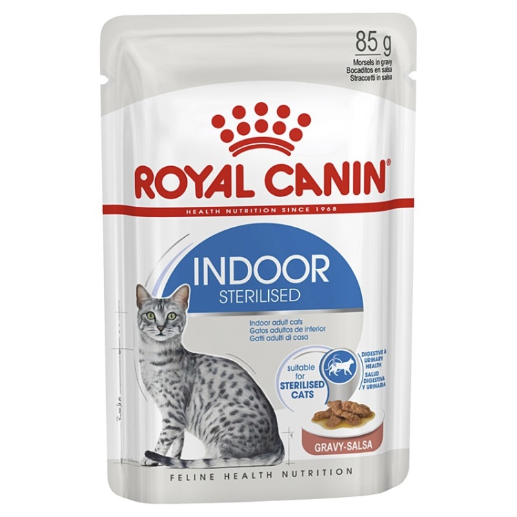 Royal Canin Indoor Sterilised Adult 85g Wet Cat Food