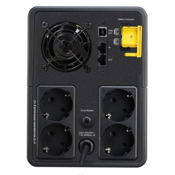 APC BACK UPS 1600VA 230V, AVR UNIVERSAL SOCKETS (BX1600MI-MS)