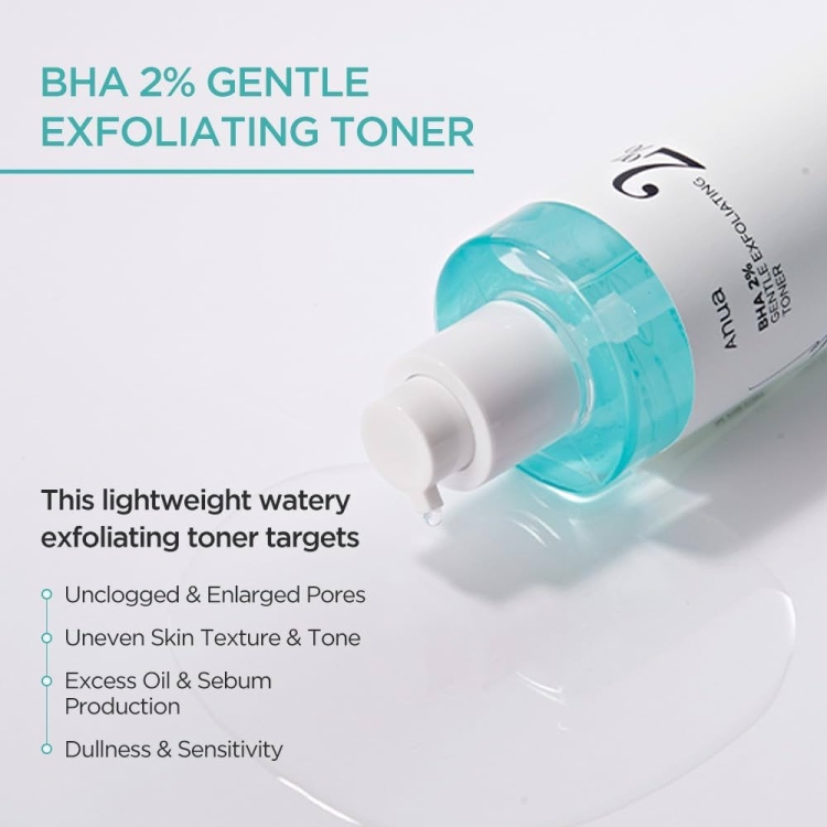Anua BHA 2% Gentle Exfoliating Toner مقشر ساليساليك اسد من انوا