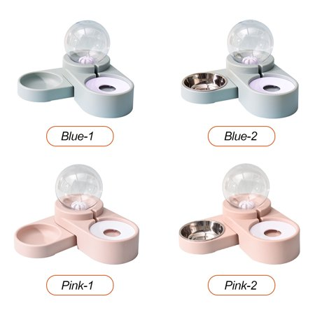Double Bowl Split Design with feeder