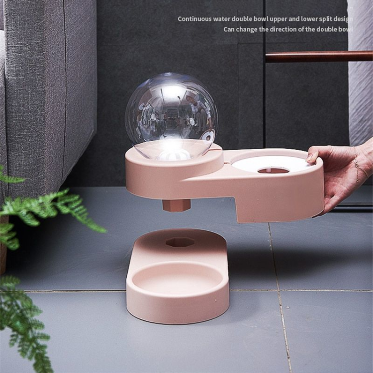 Double Bowl Split Design with feeder