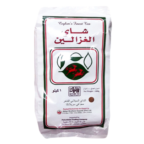 شاي اسود الغزالين 1كغم