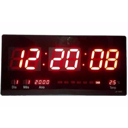 ساعة حائط  LED قياس 22x46سم