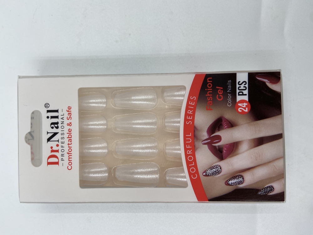 ‏Dr.Nail - اظافر تركيب لون شفاف