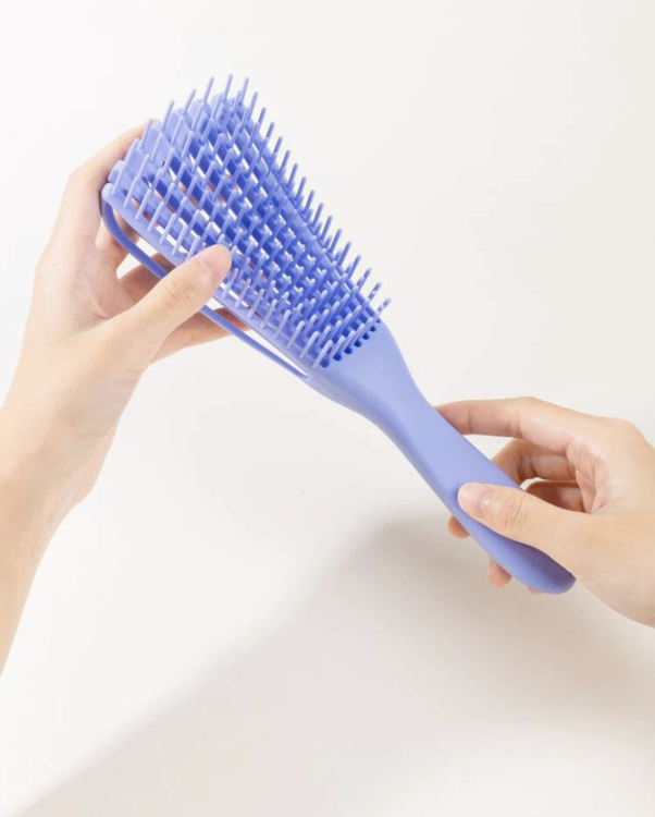Silicone hair brush  