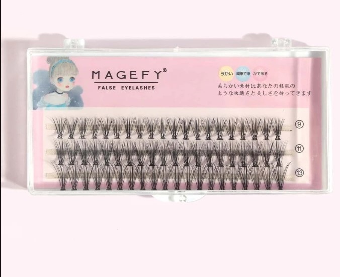 20 pairs Individual Fake Eyelashes رموش صناعية 20 زوج مفرد