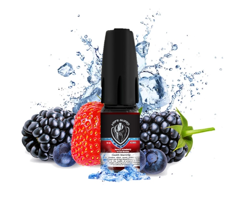 Vape Guard Blackberry  & Strawberry Ice- SaltNic  Vape Juice 